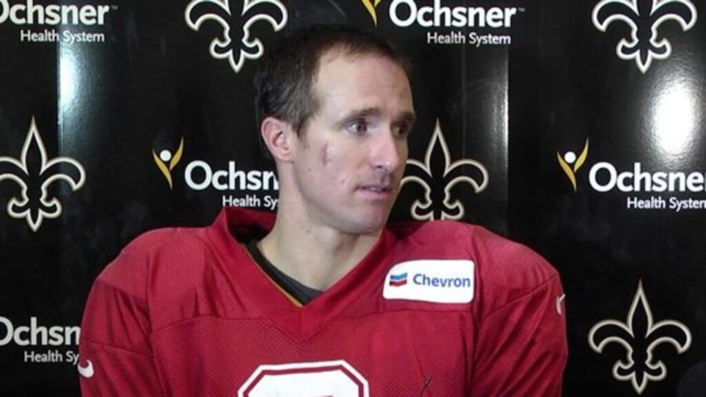 Drew Brees Makes His NBC Debut, Internet Amazed by His New Hair